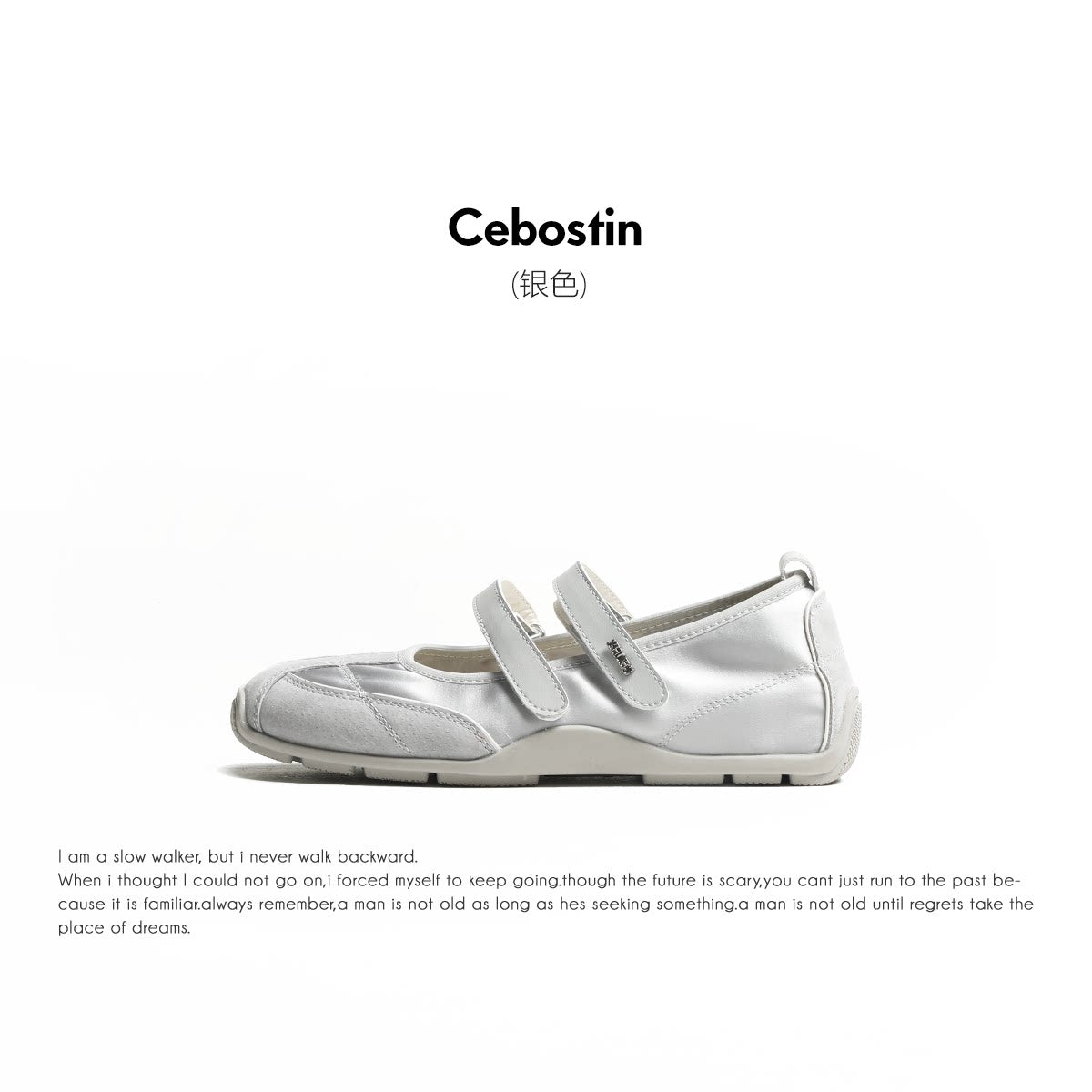 Cebostin Velcro Heightening Ballet Shoes