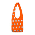 Oinimi Three-dimensional Gradual Change Polka Dot Messenger Bag
