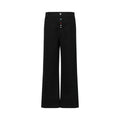 FUNKYFUN Hand-sewn Colorful Starfish Button-up Straight Casual Pants