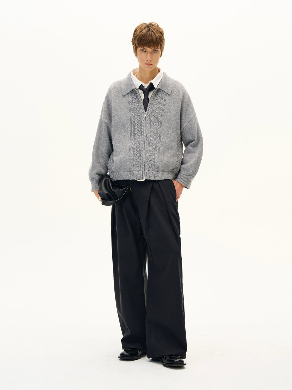 MADWITCH Retro Jacquard Craft Knitted Cardigan