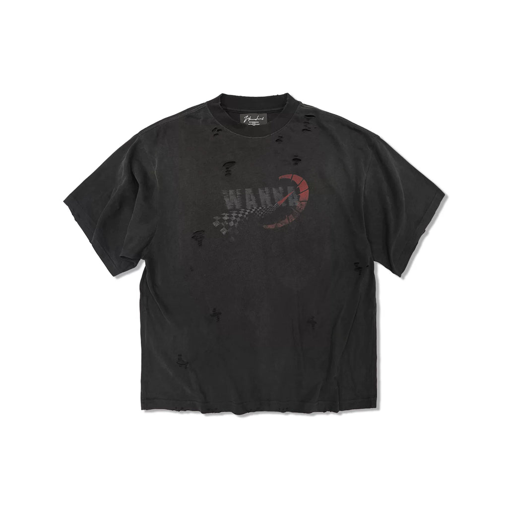 WANNA LAB Retro Old Casual Tee