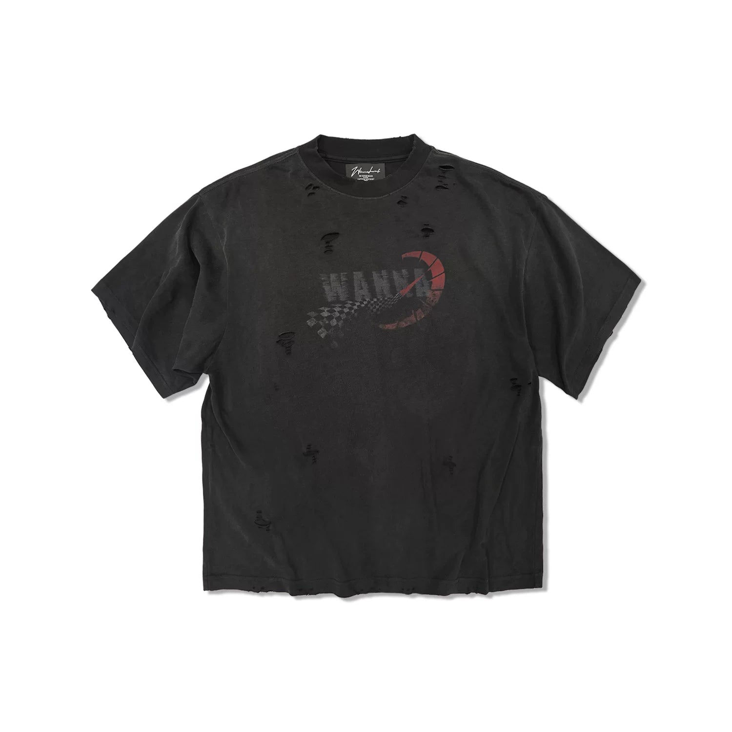 WANNA LAB Retro Old Casual Tee