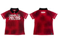 DETW Niche Basic Washed and Old Color Matching POLO Shirt