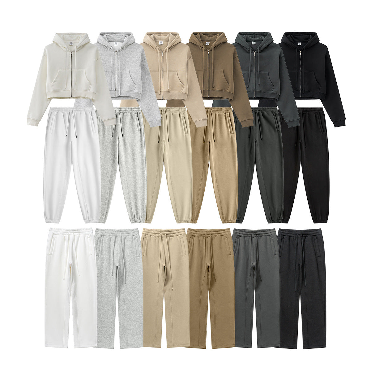 BE Short Premium Zipper Sports Suit