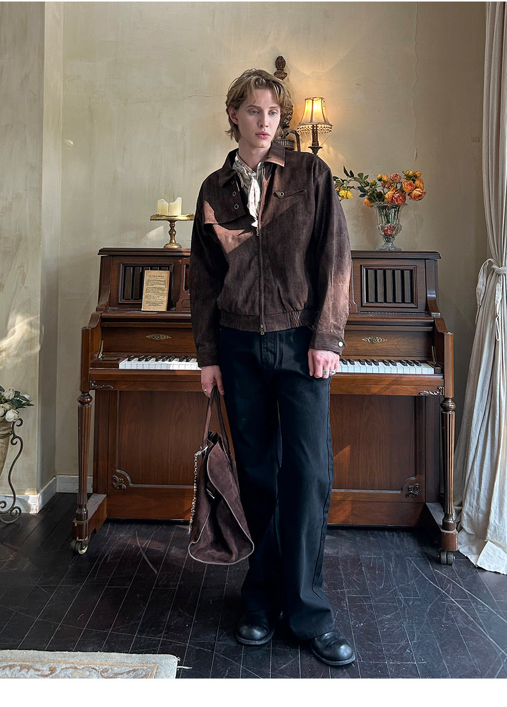 EME Slack Vintage Lapel Jacket
