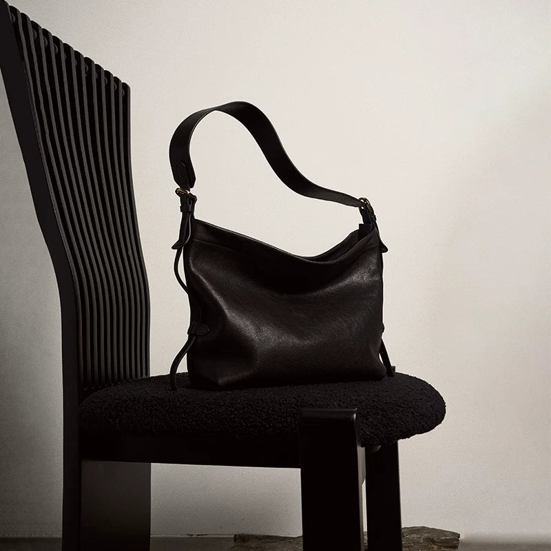 Avalea Cowhide Large Capacity Tote Bag