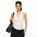 Ariseism Slimming Versatile Halter Tank Top