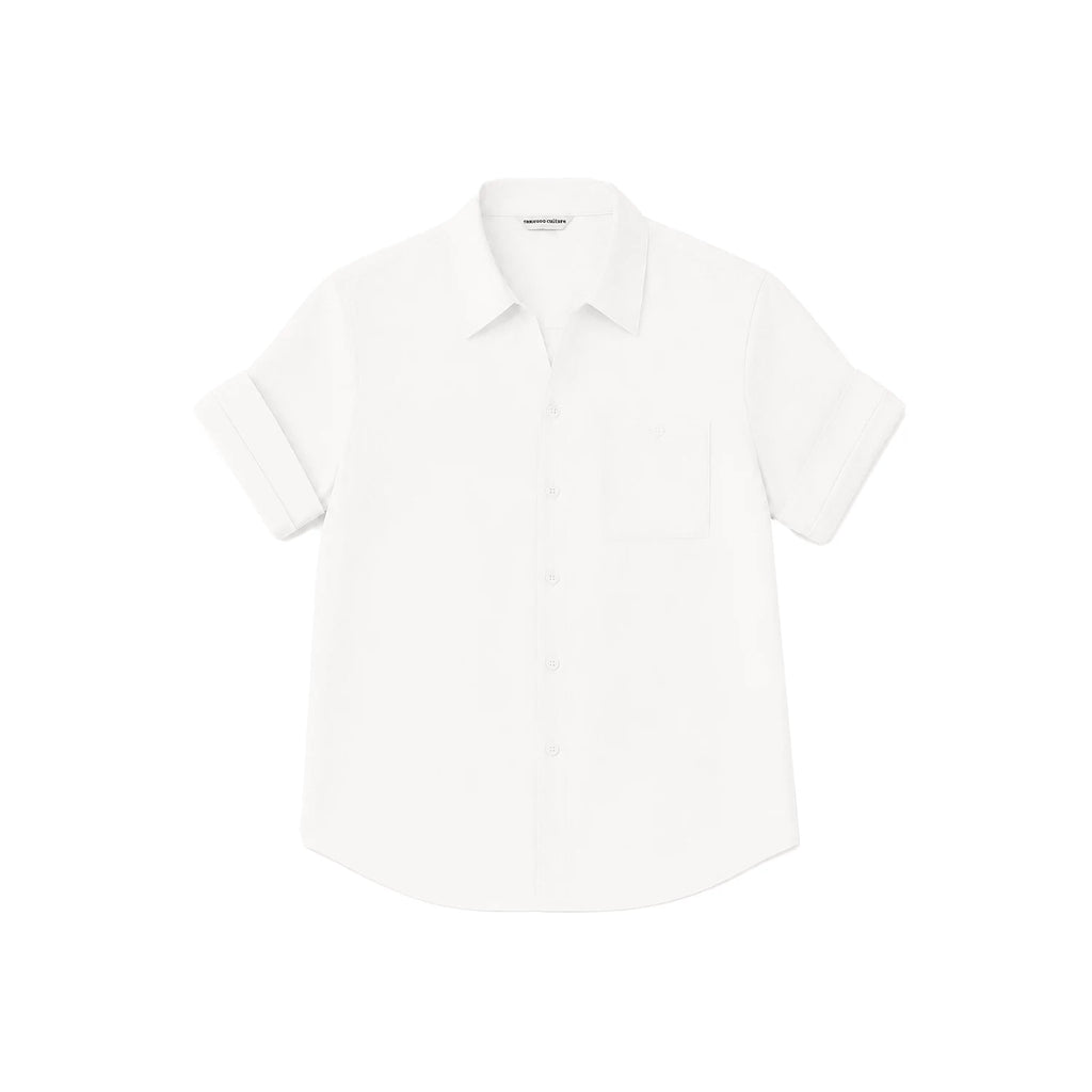Sameuoo Minimalist Versatile Short Sleeve Shirt