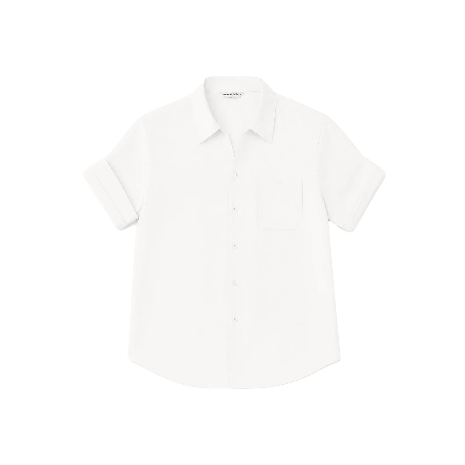 Sameuoo Minimalist Versatile Short Sleeve Shirt