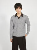 Stay The Night Striped Contrast Knitted Long Sleeves