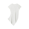 Nariele Slim Skinny Hip Wrap Short Sleeve Tee