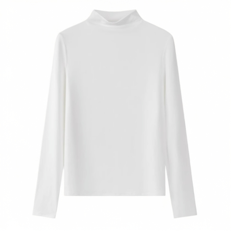 Cantonstory Shoulder Casual Versatile Bottom Shirt