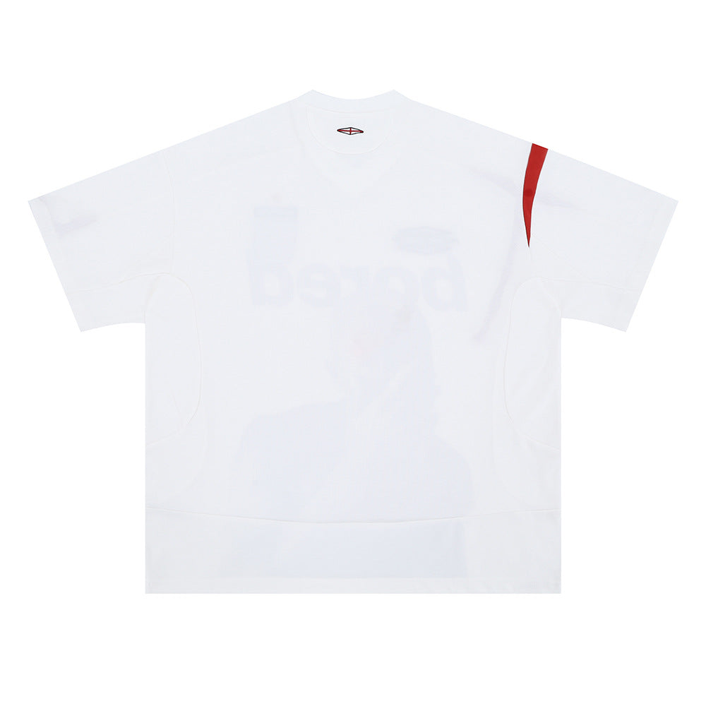 FORGIVNESS BORED  FRANK OCEAN splicing jersey Tee