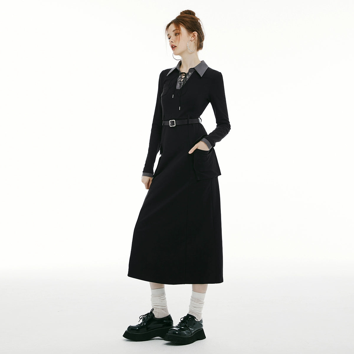 IMONE Tooling Polo Dress