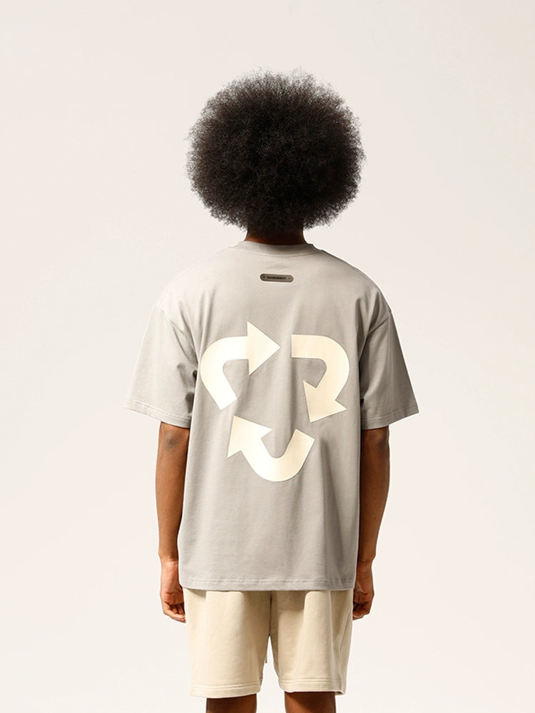 INNERSECT Trendy Brand Letter Versatile Loose Tee