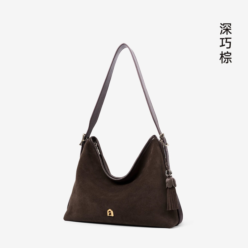 La Festin Suede Underarm Crossbody Bag