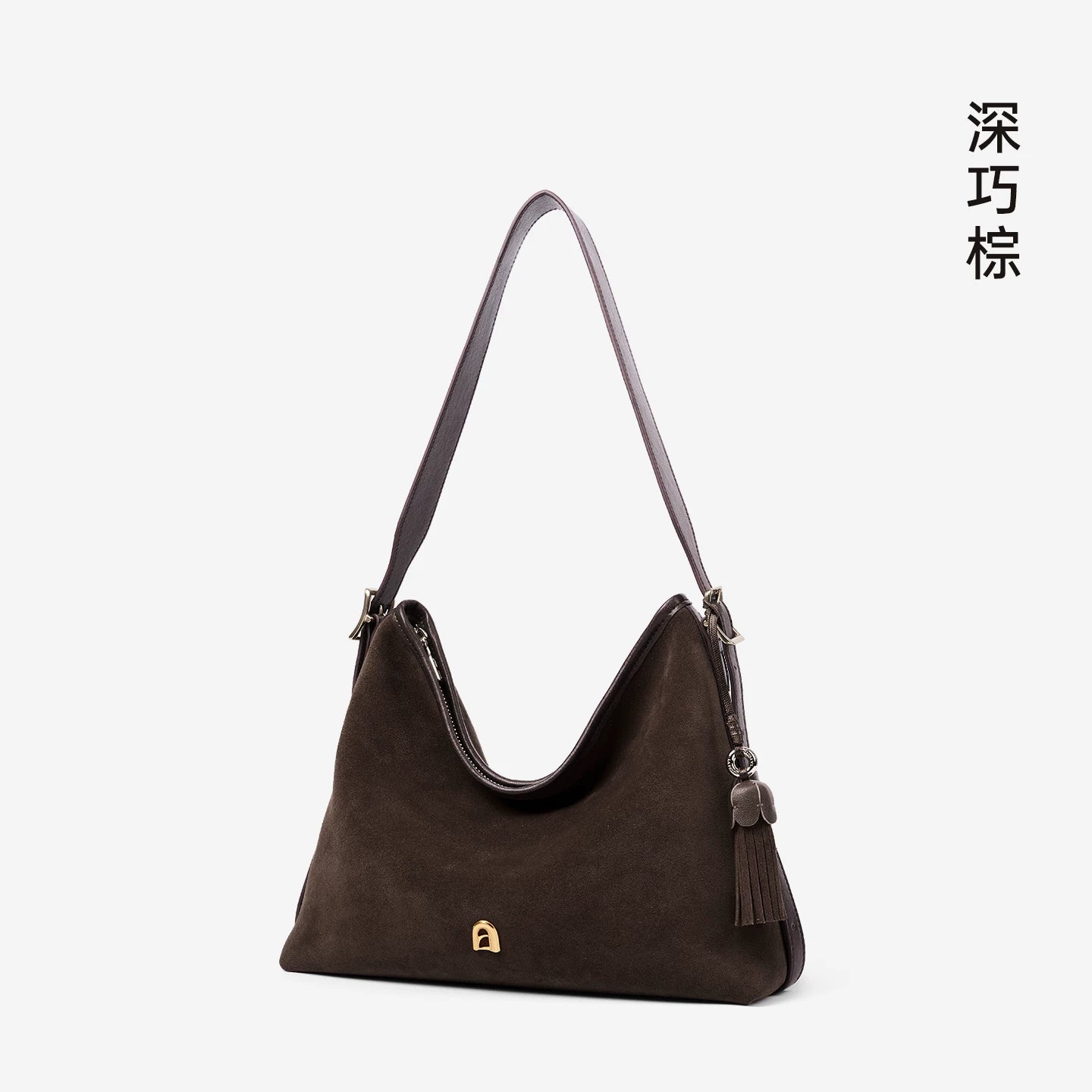 La Festin Suede Underarm Crossbody Bag