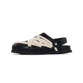 SHENLV STUDIO Strap Two Wear Removable Head Sandals