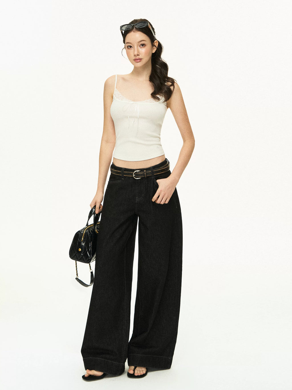 Ariseism Vintage Loose Wide Leg Jeans