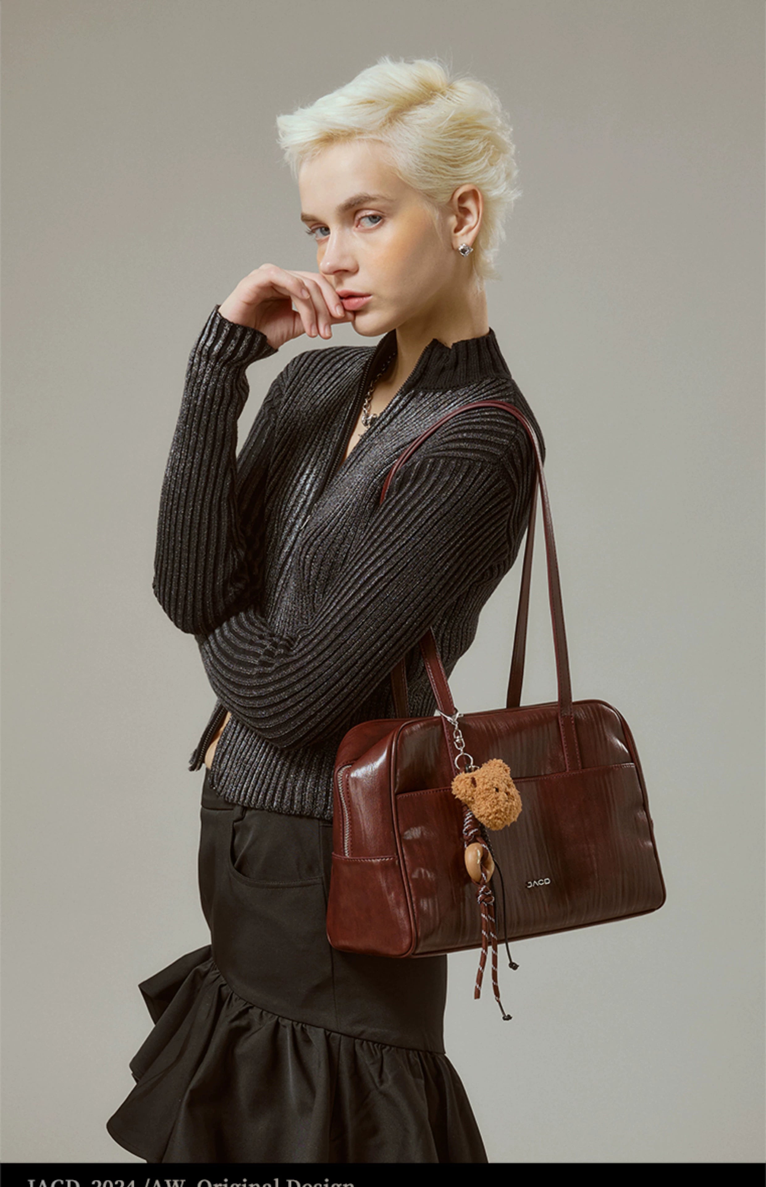 JACD Retro Large-capacity Handbag Small Bag