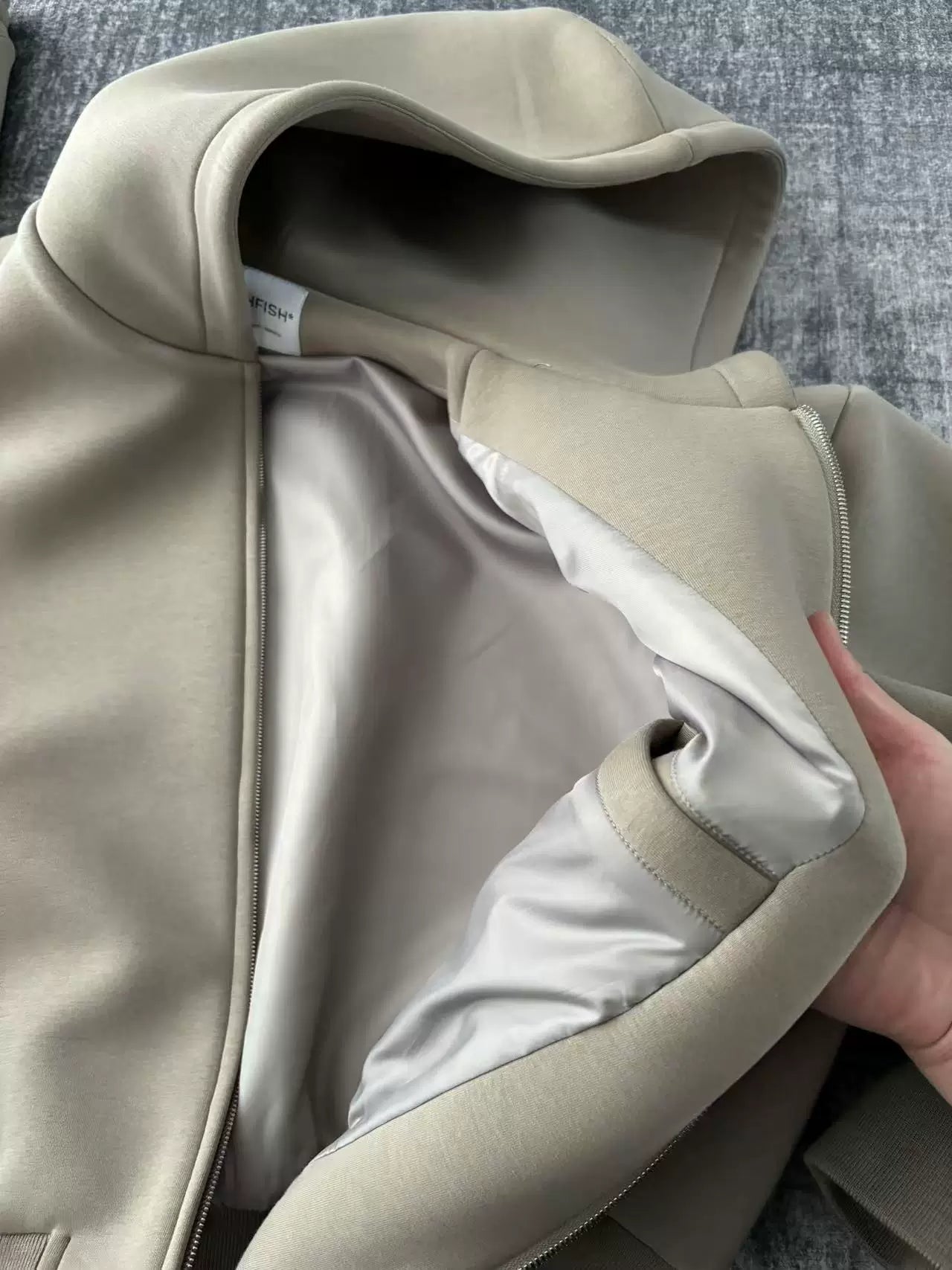 SOUTHFISH heavy 550gsm crisp minimalist hoodie sweatpant set