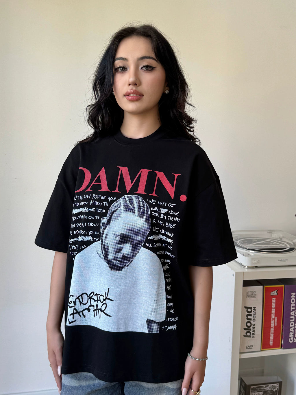 DKNT Loose Hip Hop Loose Tee
