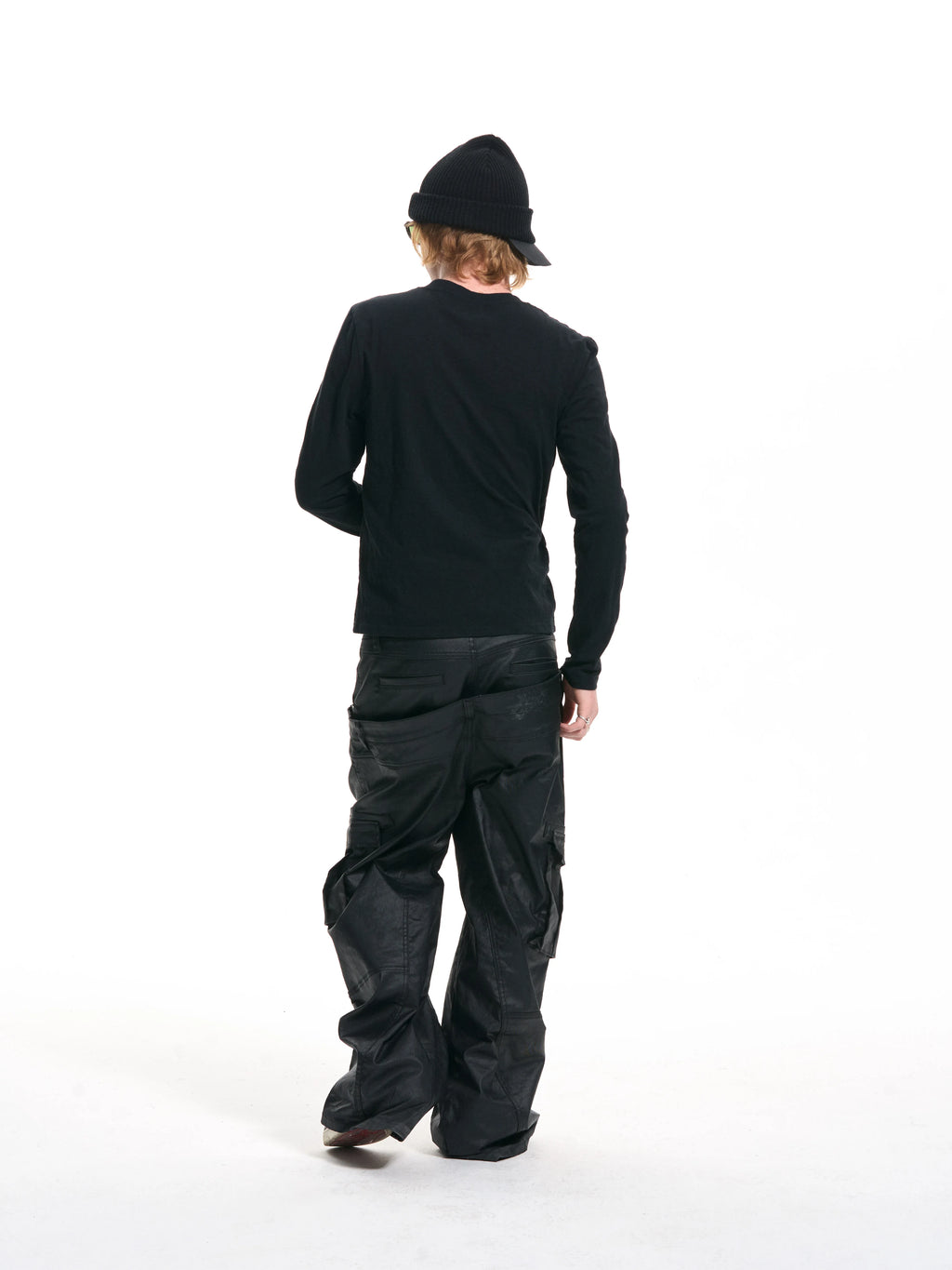 4AM Single Break Slim Fit Henry Neck Long Sleeve