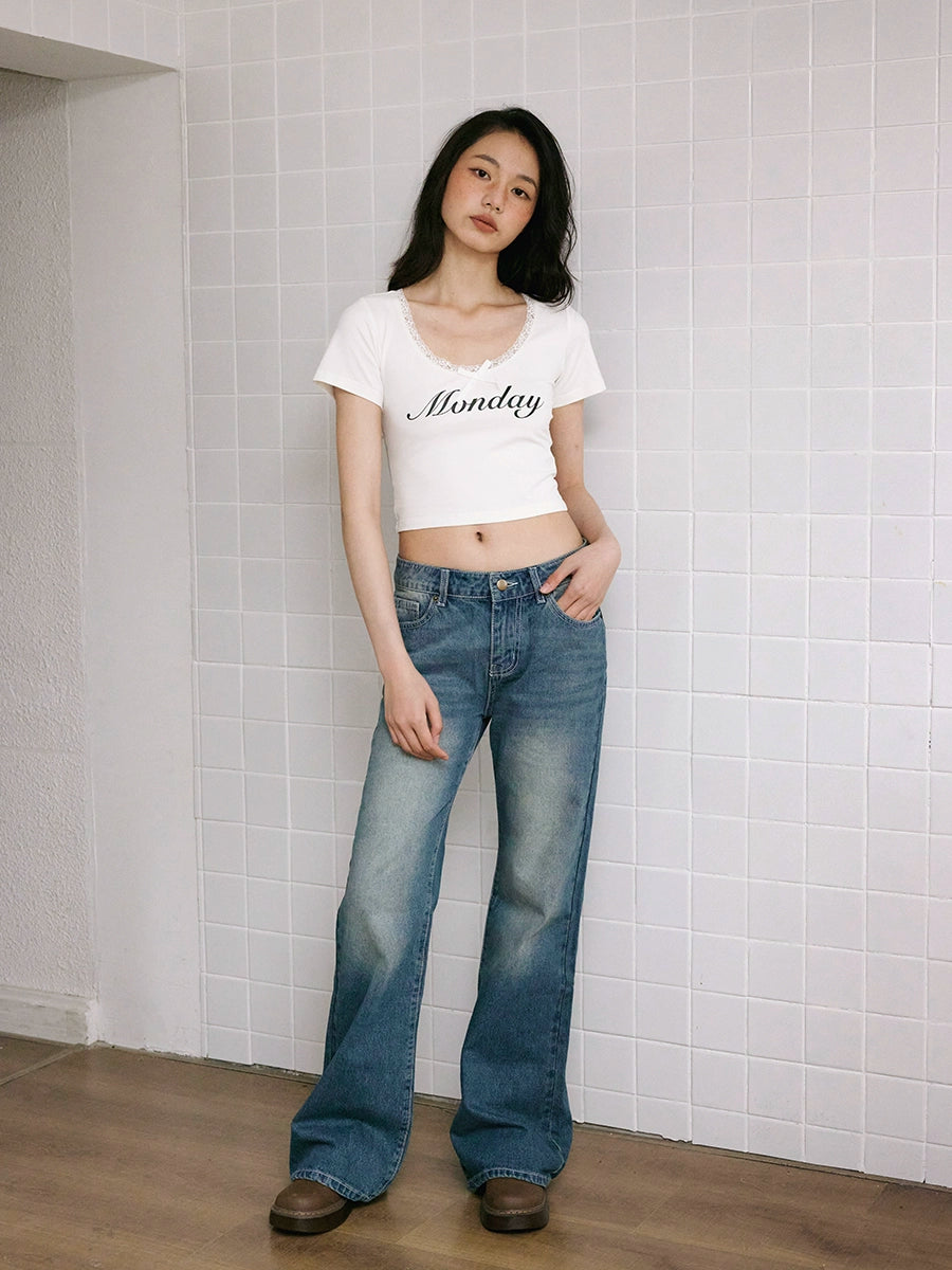 UnderStress Printed Round Neck Tee