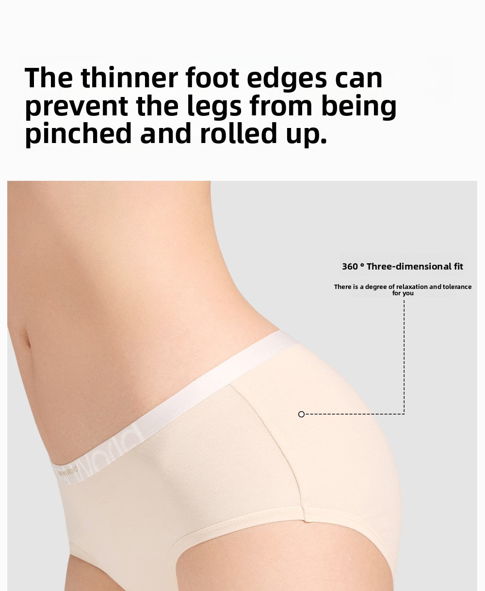 SecretWorld Cotton Antibacterial Mid-waist Briefs