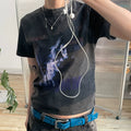 MMBBT Portrait Print Front Shoulder Tee