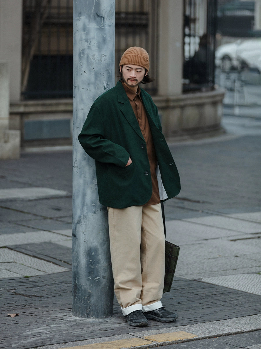 NOEARS Vintage Loose Casual Blazer