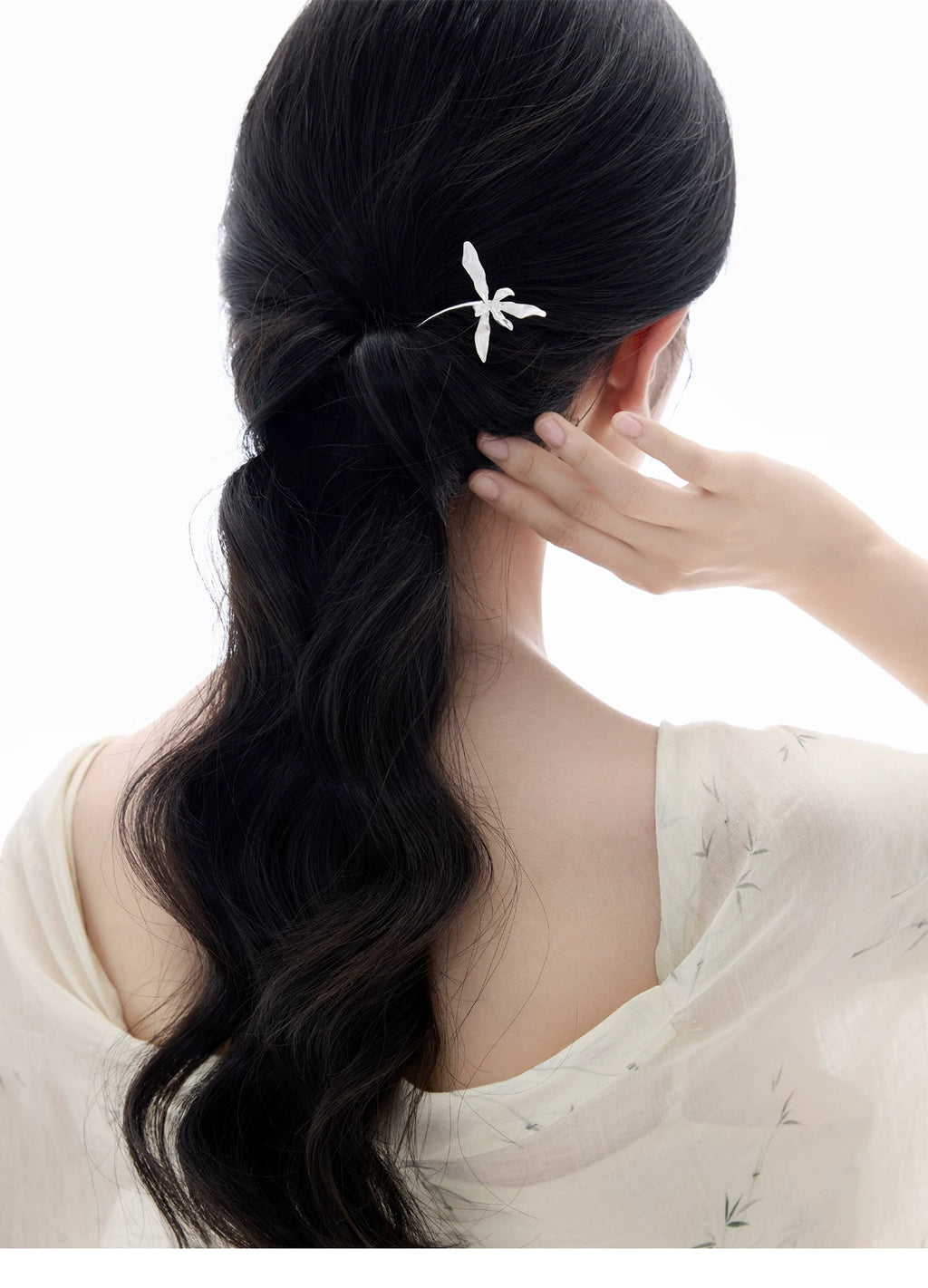 NO SOLUTION Niche Orchid Hairpin