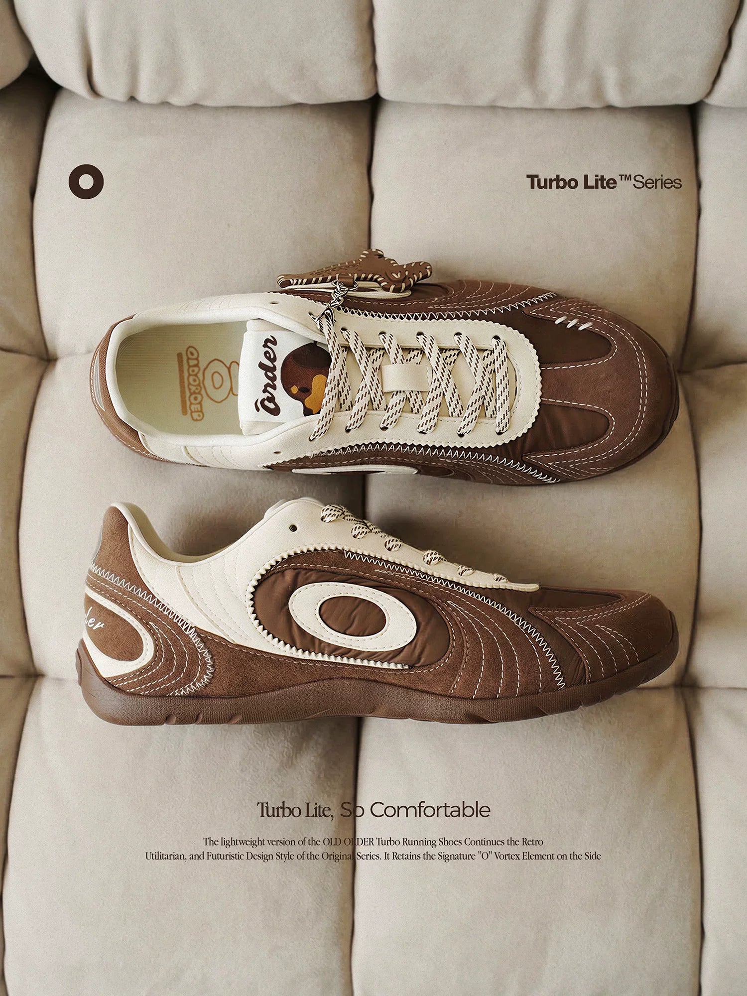 OLDORDER Retro Color Matching Casual Shoes