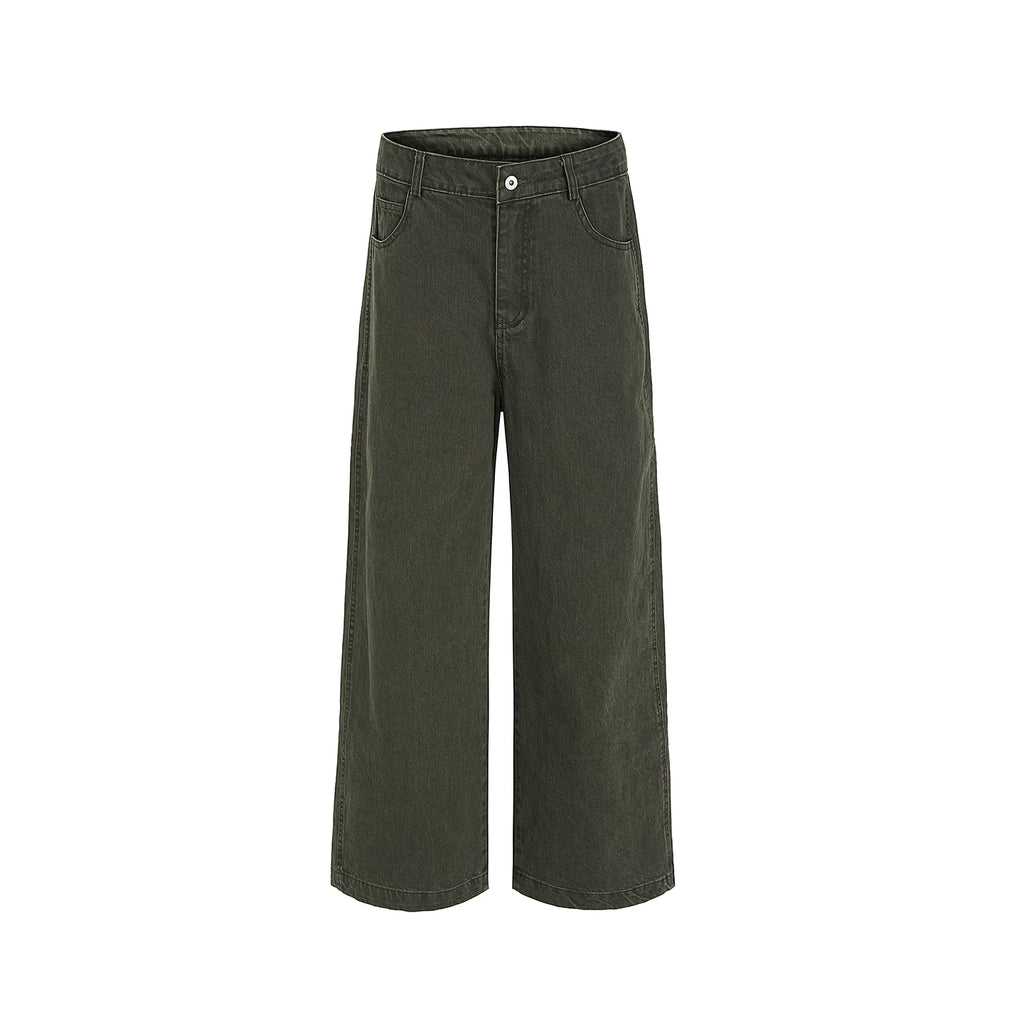 TRUQUEST Loose Straight Wide Leg Jeans