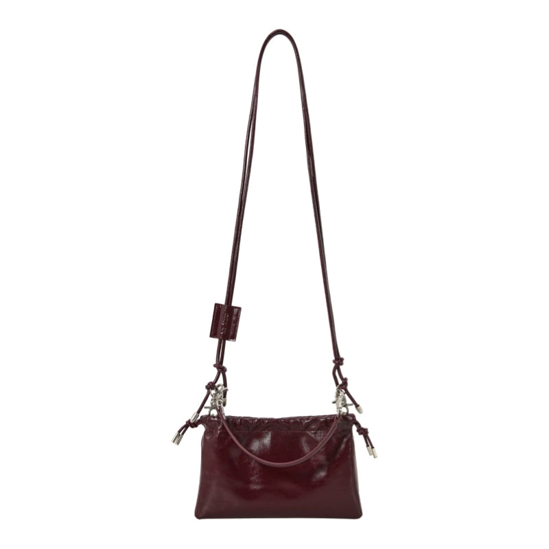 DirtySix Cow Split Leather Fran little cloud cowhide small bag