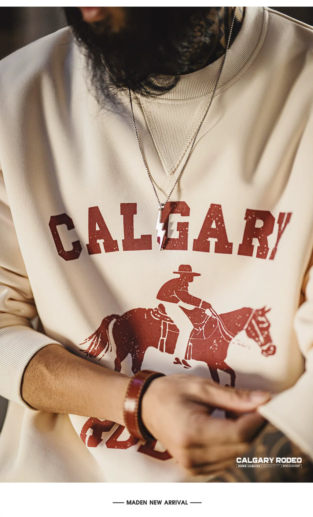 Madden Limited Printing Warm Sweater