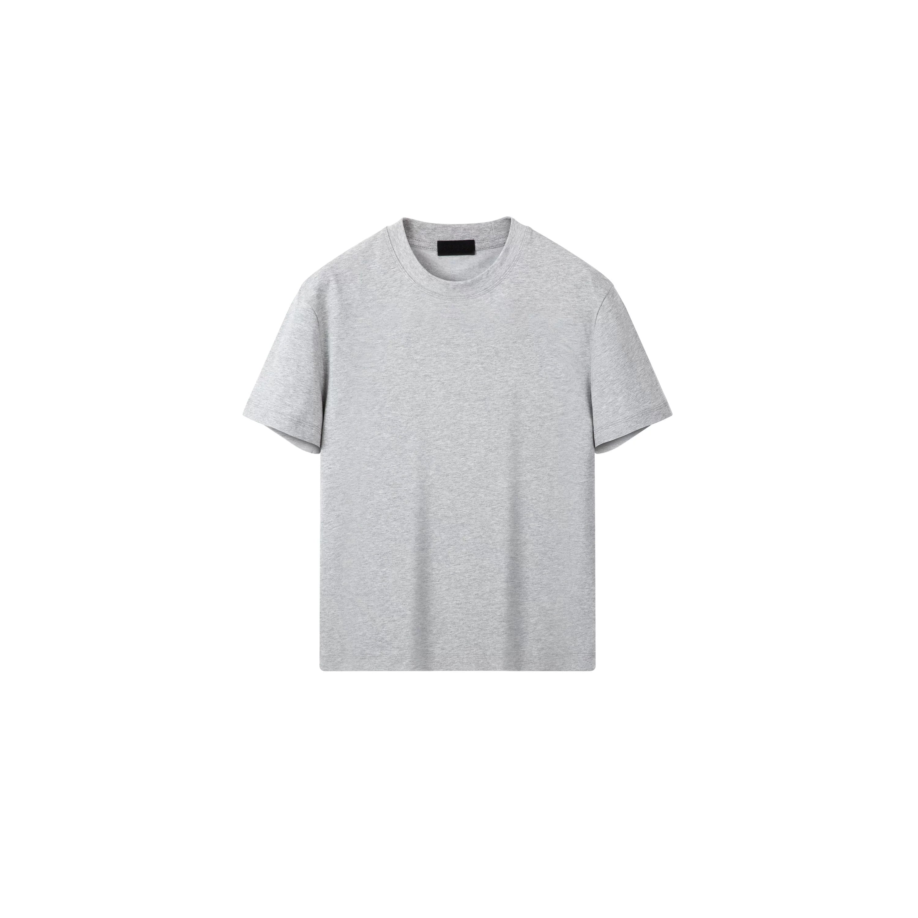 PLUS NO LOGO Casual Front Shoulder Short Sleeve Fitness Tee