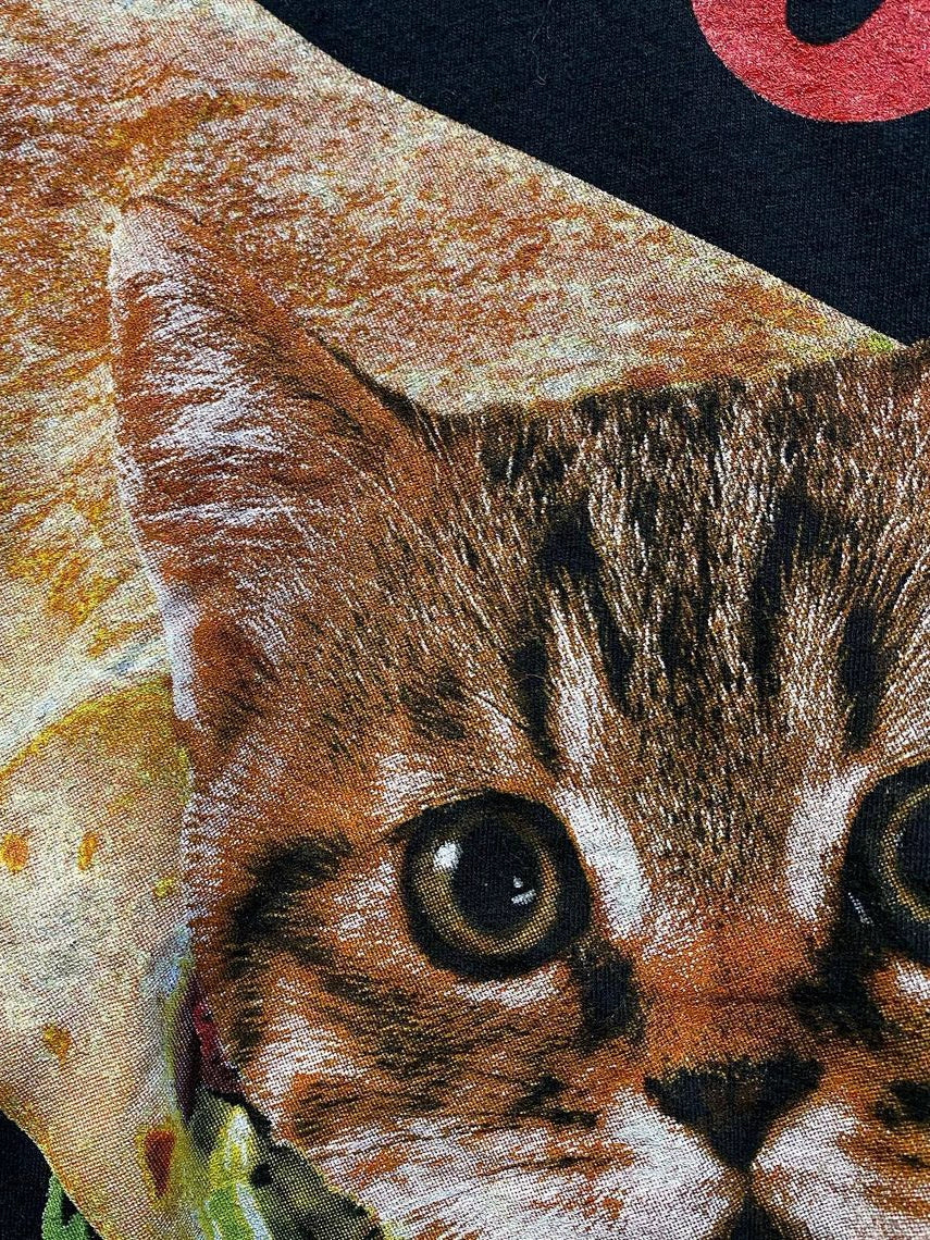 Wang Youbing Studio! Purrito 220g 100% Cotton Tee