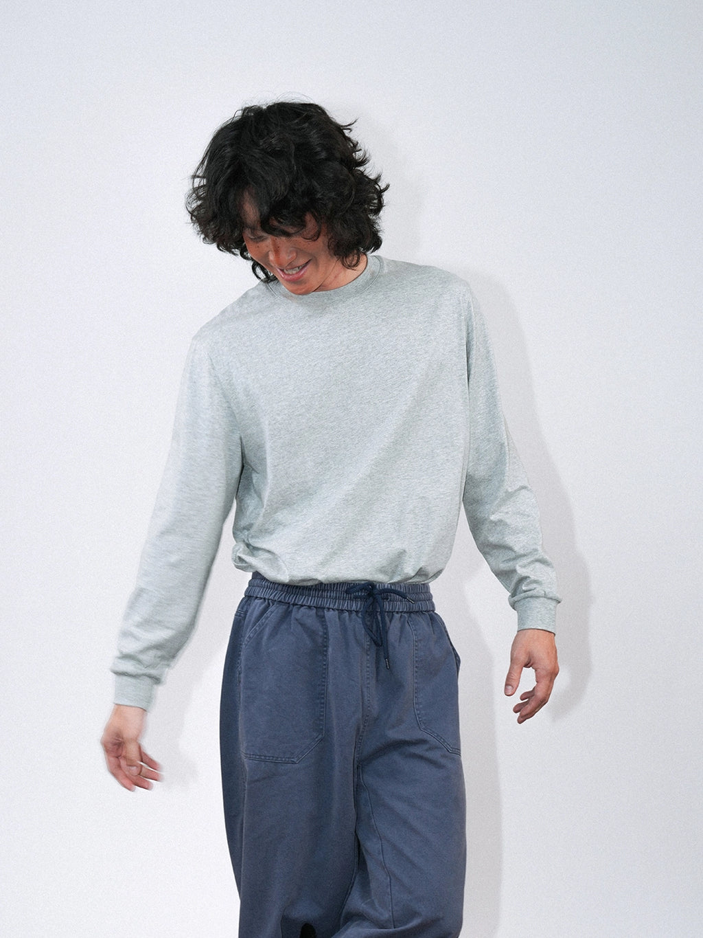 O3PARK Micro Loose Versatile Commuter Base Long Sleeve