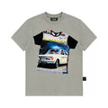 MMBBT Car Print Front Shoulder Thin Short Tee