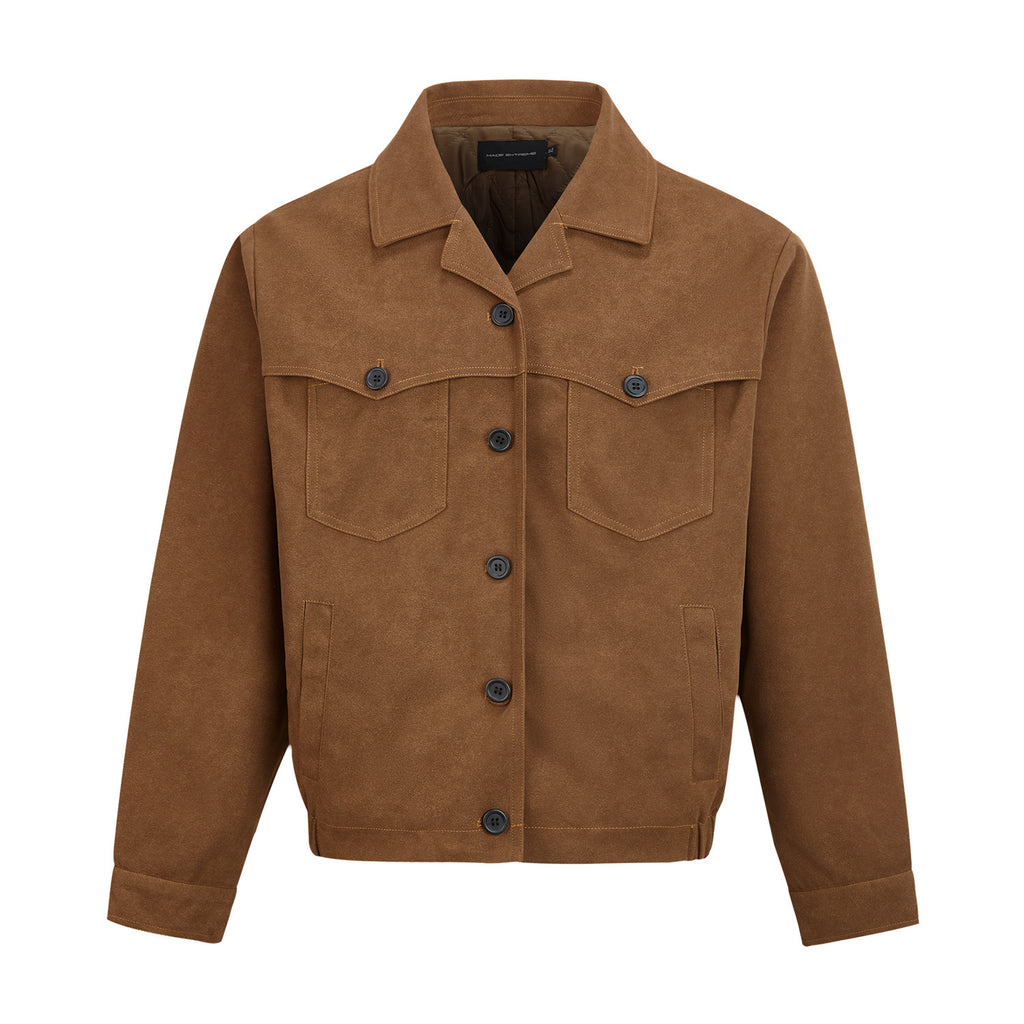 MADEEXTREME Lapel Suedue jacket