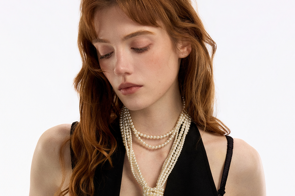 SUMIYAKI Premium Light Luxury Pearl Necklace
