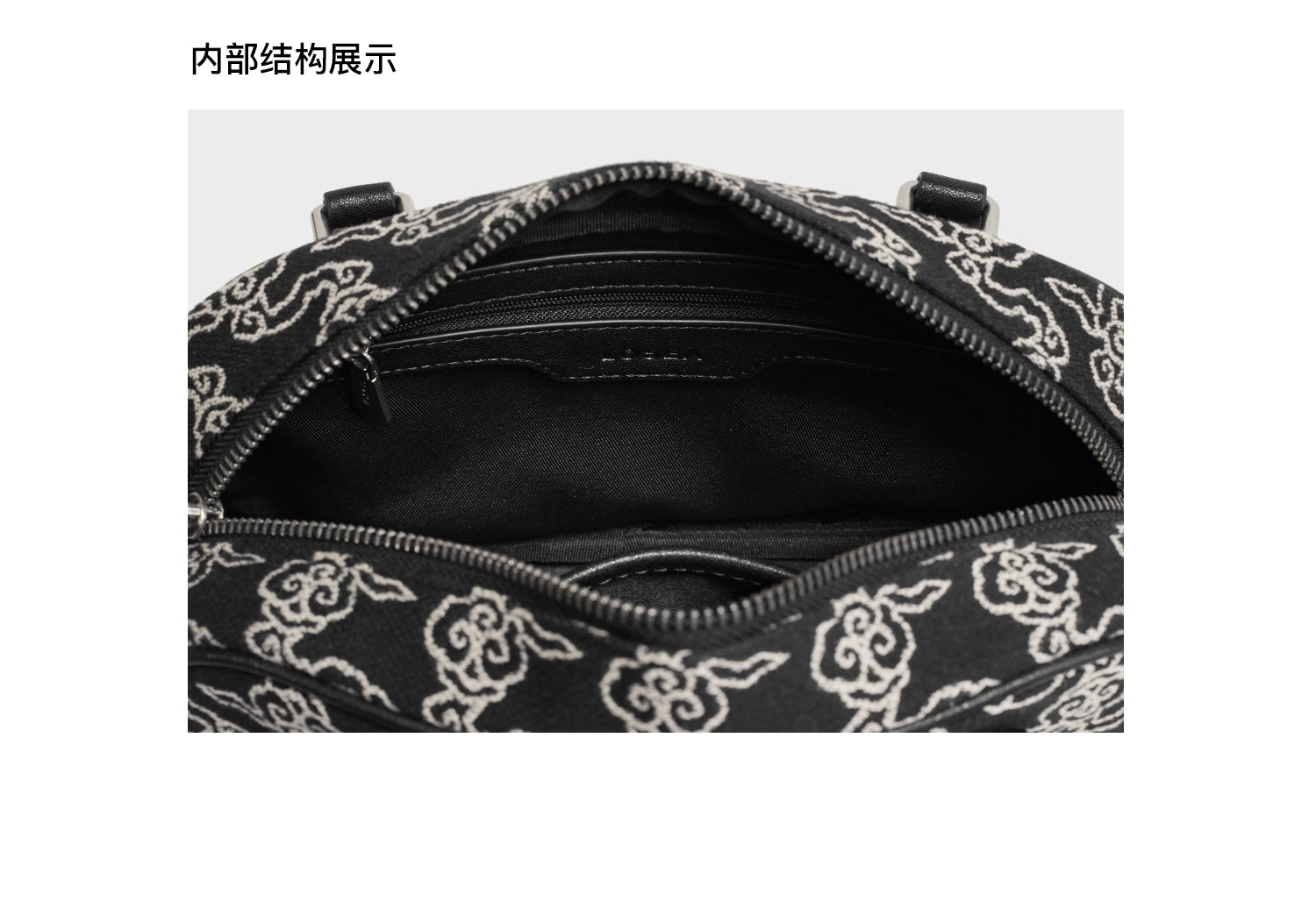 LOSEA Embroidered Boston Pillow Bag Bag