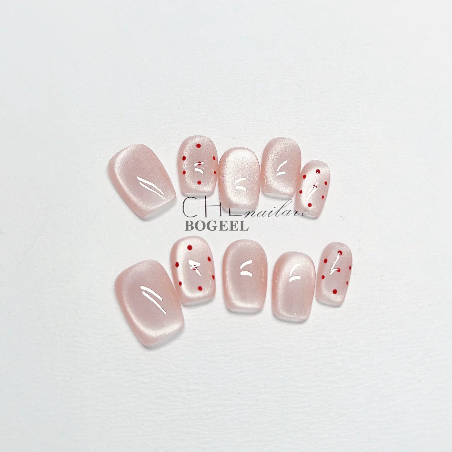 BOGEEL Polka Dot White Gentle Wear Armor