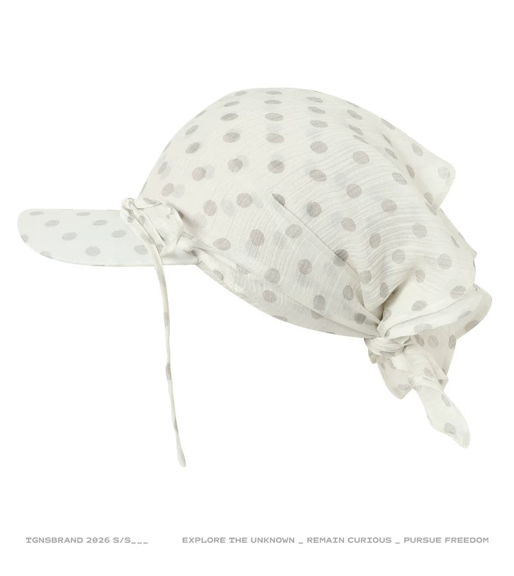 TGNS Polka Dot Headscarf Baseball Cap
