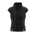 JIKOO Oblique Zipper Slim and Thin Tee