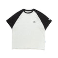 BENT IDEA Retro Color Matching Shoulder Casual Tee