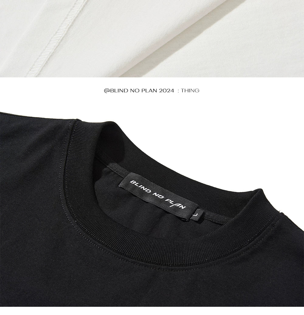 BLINDNOPLAN Loose Graffiti Print Tee