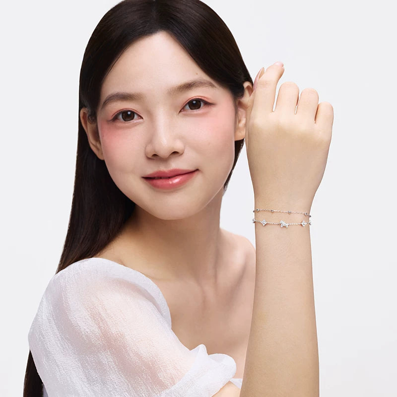 KADER Good Luck Now Double Chain Bracelet