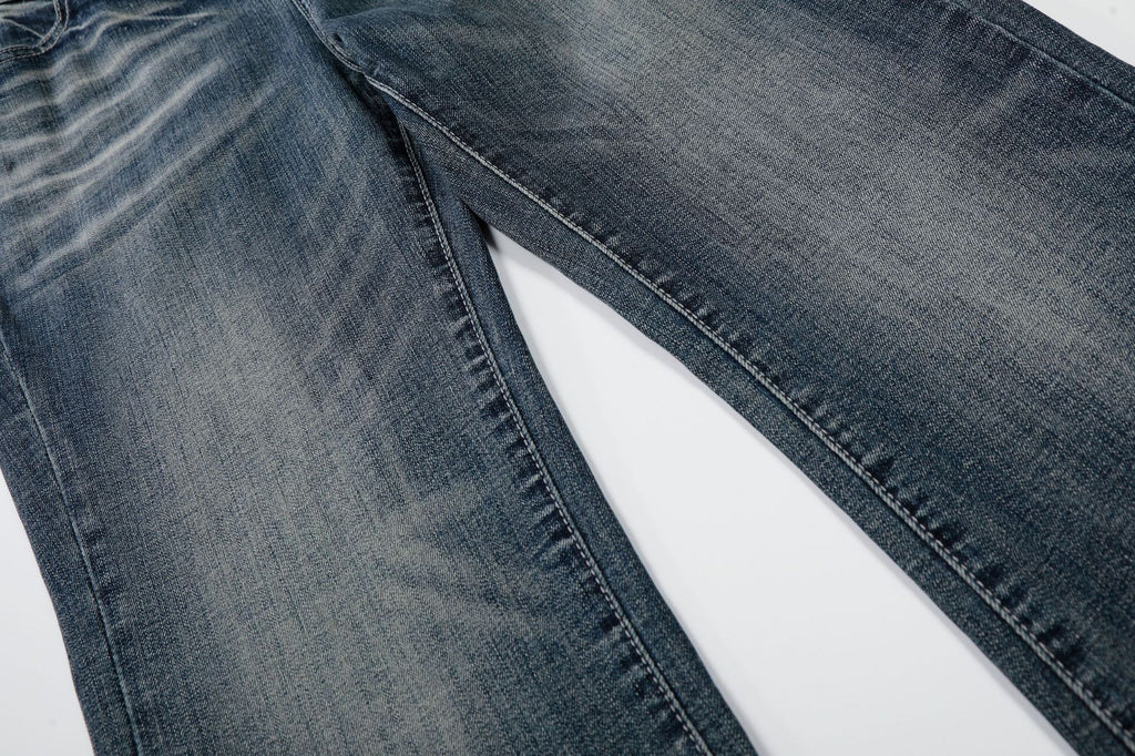 11KN 11 oz Indigo Whisker Flare Jeans